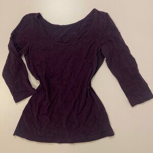 MOVEMENT GLOBAL Purple Twyla Top
